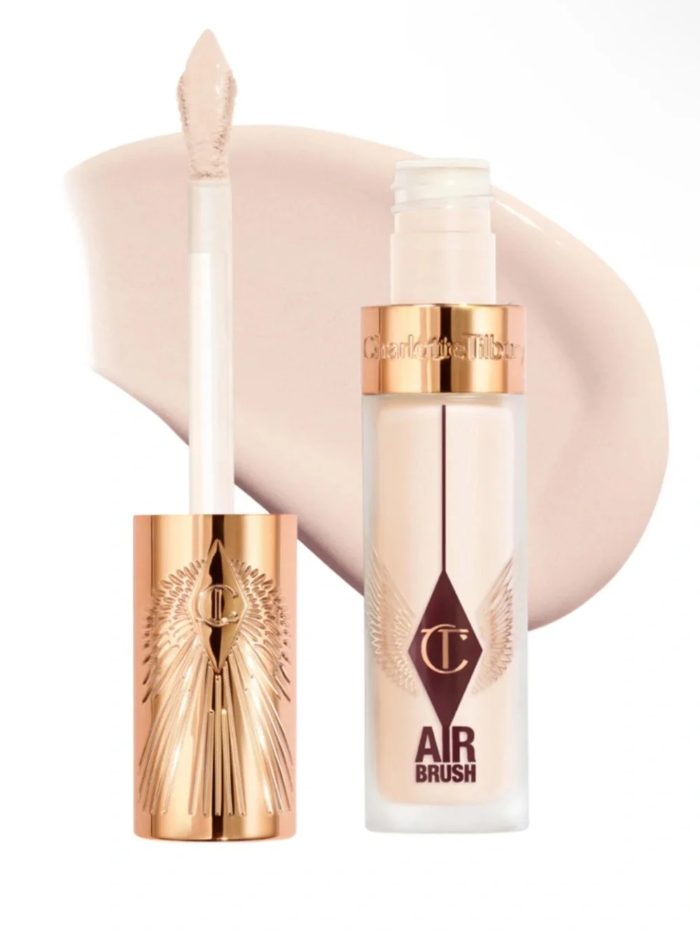 EMPTY BUNDLE Charlotte Tilbury Airbrush Concealer and setting spray.